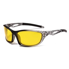 Nachtsichtbrille Autofahrer Sport, Nachtfahrbrille Anti-Blend Sonnenbrille Ge...