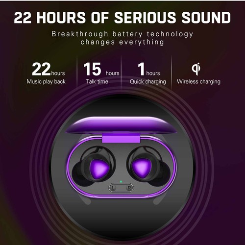 Street Buds Plus for Google Pixel 6 - True Wireless Earbuds w/Hands Free Cont... - Picture 5 of 7