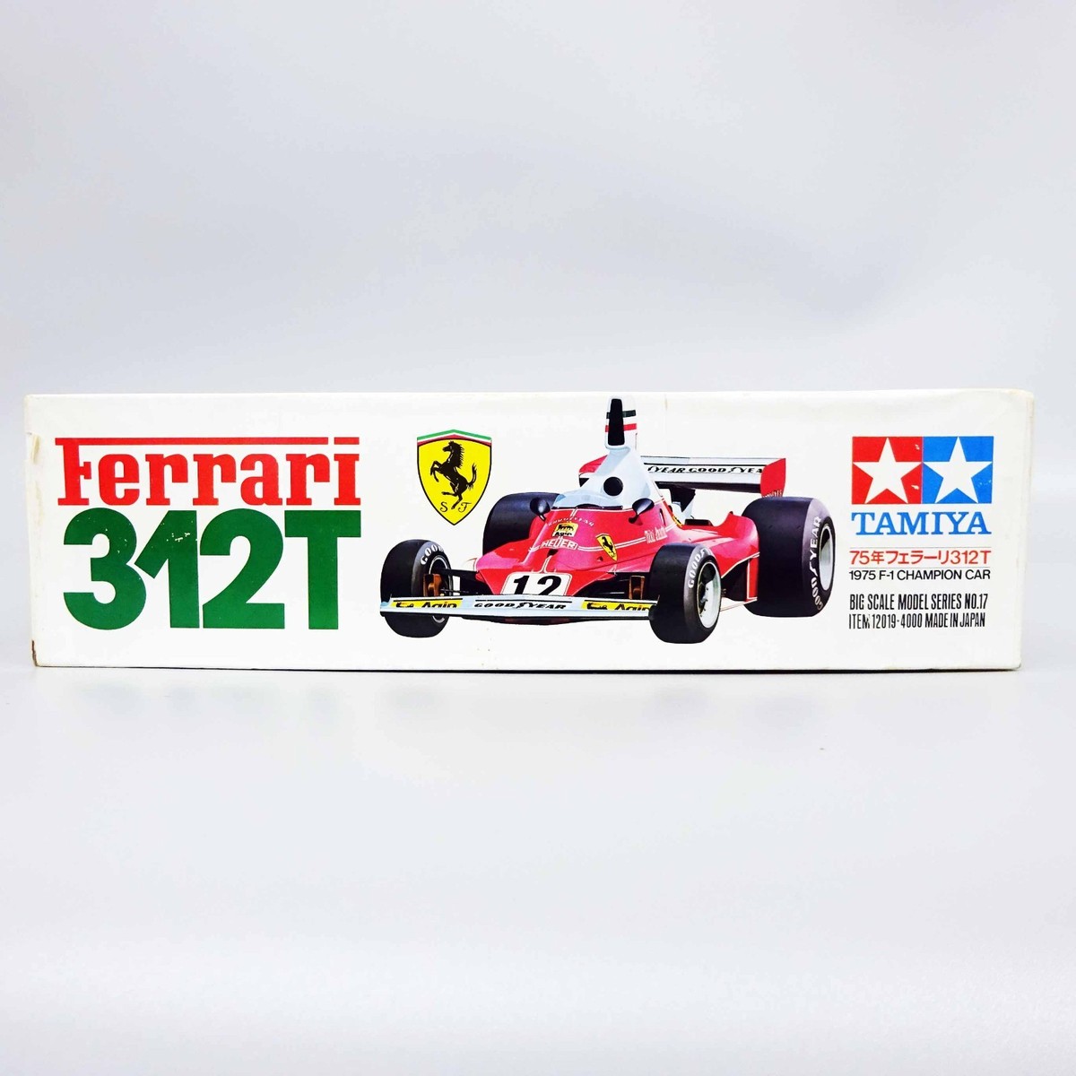 Tamiya 1/12 Ferrari 312T Big Scale Series F1 Vintage Plastic