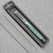 Vintage GS Foundry Parker Ballpoint Pen In Case Advertising