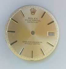 Quadrante ROLEX OYSTER originale, con indici in oro 18 carati, ottime condizioni!!