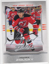 Marek Zidlicky 14-15 Upper Deck MVP Silver Script #154 New Jersey Devils