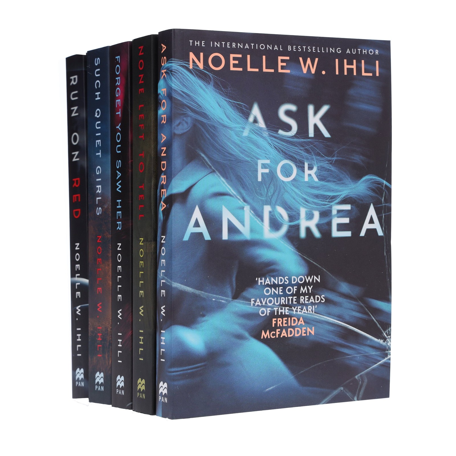 Noelle W. Ihli Unisex Red Collection 5 Books Set(None Left To Tell, Ask For Andrea, Forget You Saw Her, Run On & Such Quiet Girls) - Image 6