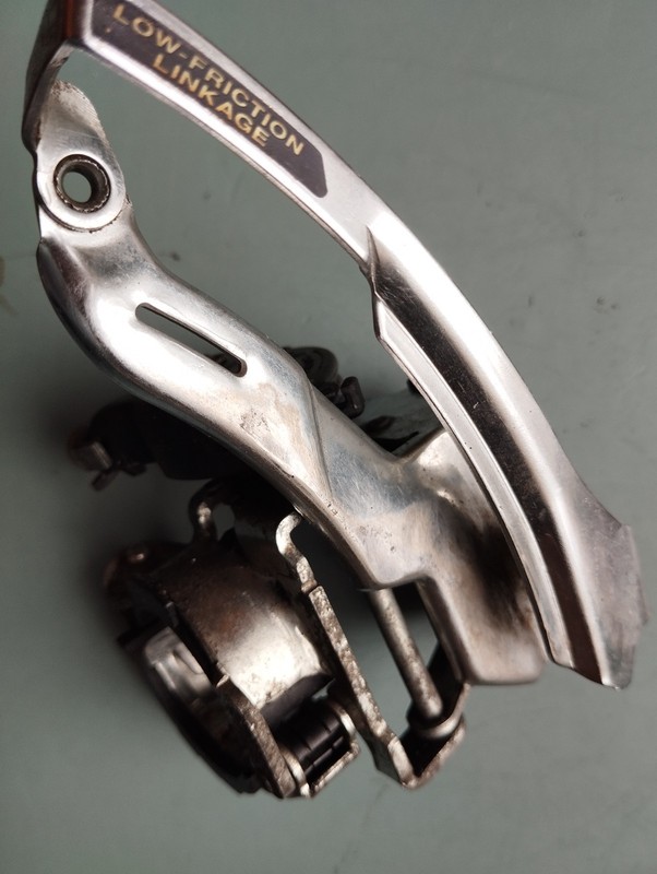 Shimano C050 Dual Pull Front Derailleur Top Swing Low Friction Linkage 31.8mm