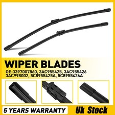 2Pcs Front Windscreen Wiper Blades Set For Skoda Octavia 2012-2024 3AC955425 UK