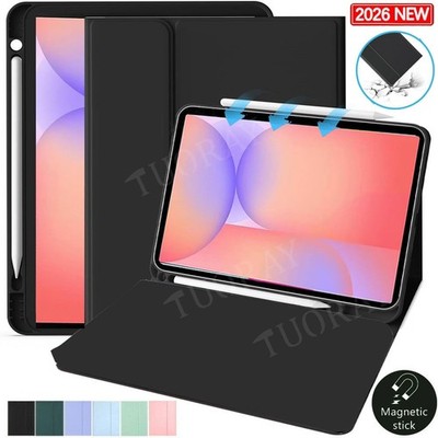 Hülle Für Samsung Galaxy Tab A11+ S11 S10 Lite S9 Tasche Cover mit Stifthalter