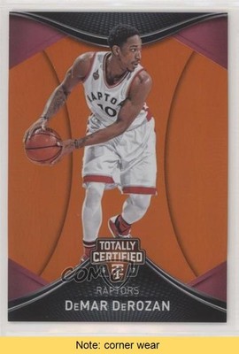 2016-17 Panini Totally Certified Orange 11/60 DeMar DeRozan #89 READ fm0