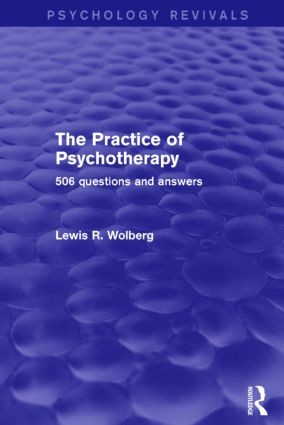 Practice of Psychotherapy