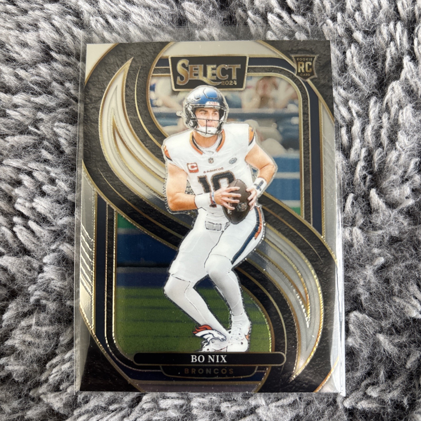 2024 Panini Select - Premier Level Bo Nix #117 (RC) Denver Broncos Football Club