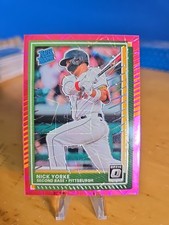 2025 Donruss Nick Yorke Rated  Rookie Pink Velocity Optic /79 Plus Holo Pirates
