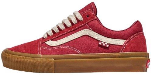 Vans X Krooked Skate Old Skool Black Red Skate Shoes | eBay