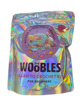 Woobles Rainbow Boogie Bjorn The Narwhal Beginners Crochet Kit With Hook