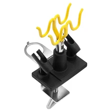 Airbrush Stand - Clamp-on Table Mount - Holds 4