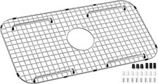 Sink Protectors for Kitchen Sink Bottom, 304 Stainless Steel 27 x 14 Sink Grid
