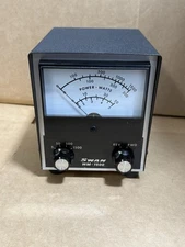 Vintage Swan WM-1500 HF Power Watt Meter For Ham Radio Equipment