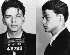 Frank Sinatra Arrest Mugshot 8 x 10 Photo Poster Picture Photograph mb1