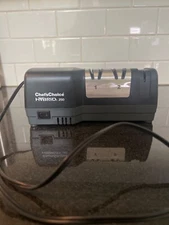 Chef’s Choice Hybrid 250 Diamond Hone Knife Sharpener - Black and Silver - EUC