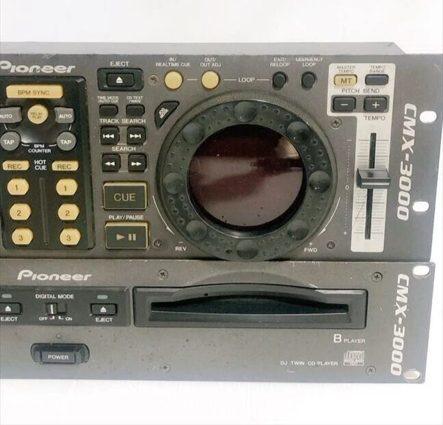 Pioneer CMX-3000 Dual Twin CD DeckProfessional DJ CDJ Player CMX3000