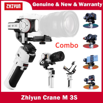 ZHIYUN Crane M3S Combo 3-Axis Gimbal Stabilizer Mirrorless Cameras iPhone  Gopro