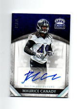 2016 Crown Royale Rookie Autographs Platinum #21 Maurice Canady 31/50 Ravens