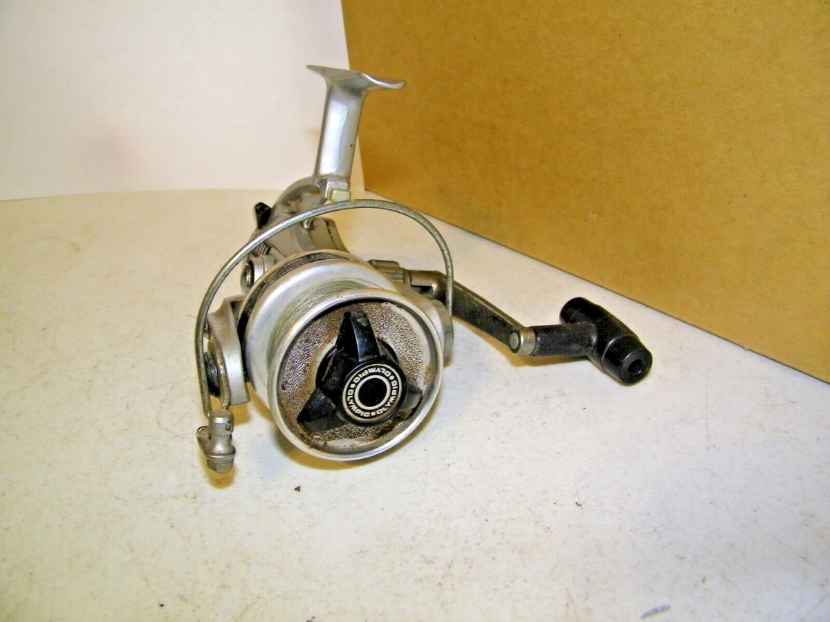 Olympic Zebra 1500 Spinning Reel Old Tackle Made In Japan | eBay
