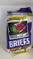 Vintage Boys Fruit Of The Loom Briefs 3 Pack Size Active Comfort Size 4