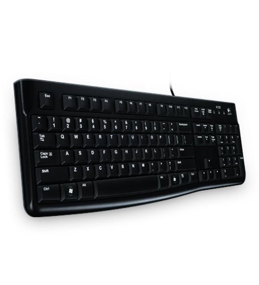 Logitech K120 tastiera USB Ucraino Nero - NUOVO
