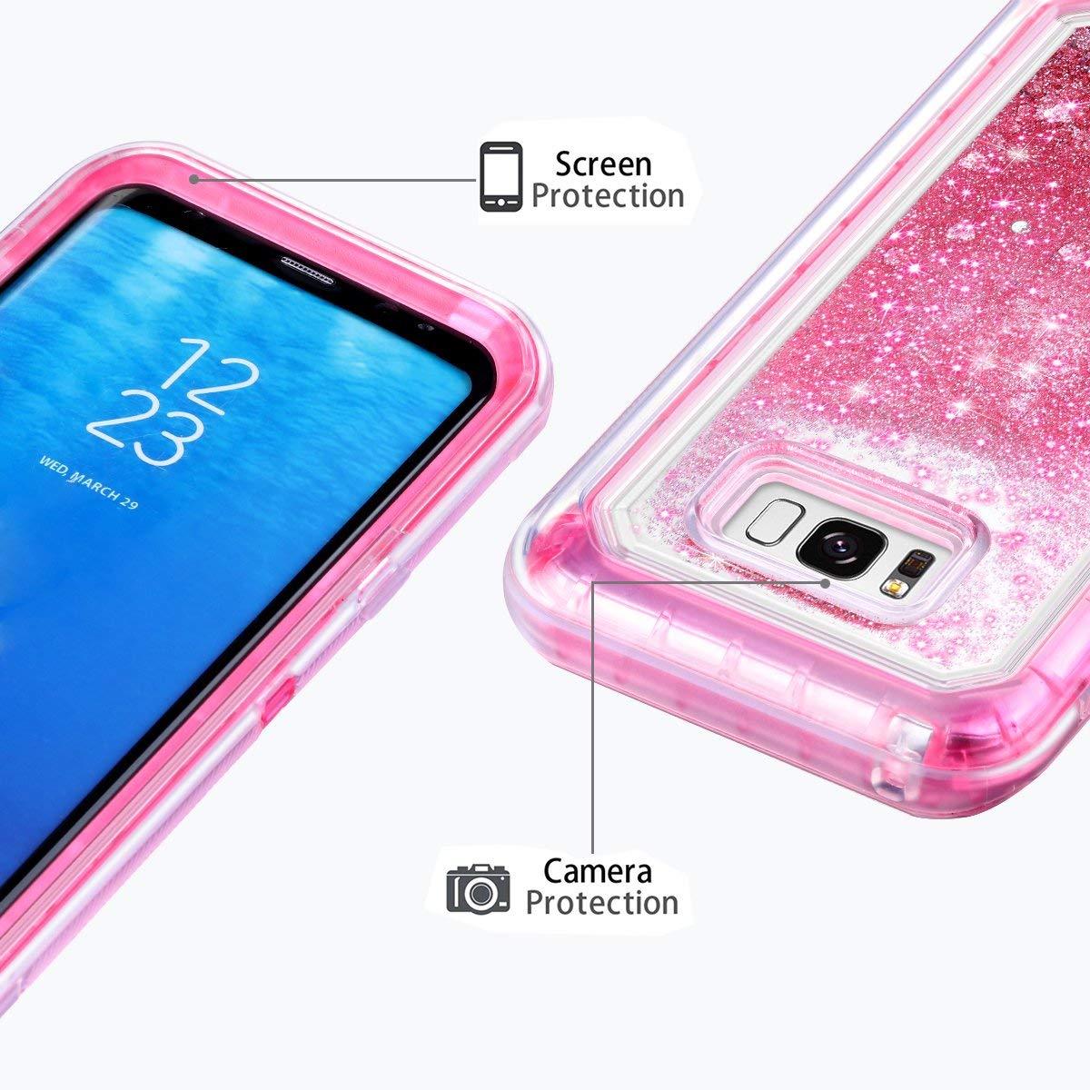 For Samsung Galaxy Prime 3/J3 2018/J3 Star/J3 Shockproof Glitter Liquid Case eBay
