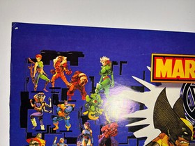 Marvel vs. Capcom 2 Gamepro poster rare 2 sided Wolverine Akuma Dreamcast folded