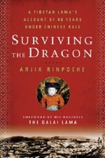 Arjia Rinpoche~SURVIVING THE DRAGON~SIGNED 1ST/DJ~NICE COPY