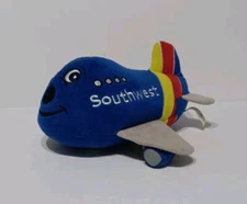 Daron 2018 SOUTHWEST AIRLINES AIRPLANE Plush 9" WITH SOUND Soft Stuffed Toy