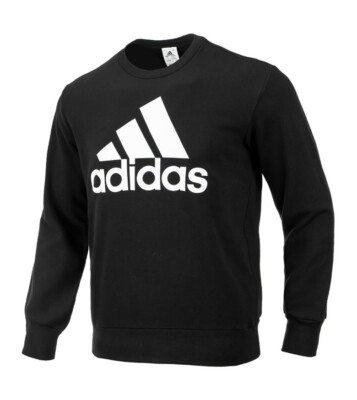 Adidas Big Logo French Terry Cotton Sweatshirts (IC9324) Pullover Top