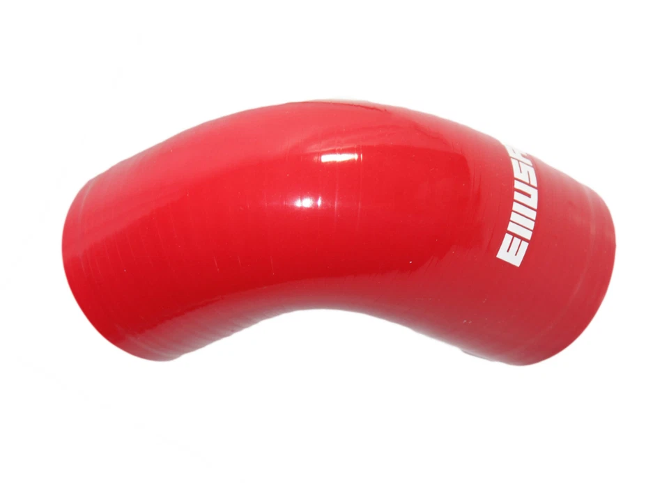 Universal RED 4PLY 1x90 Degree 2" ID Silicone Hose+2xStainles Steel T-clamp - Изображение 4 из 4