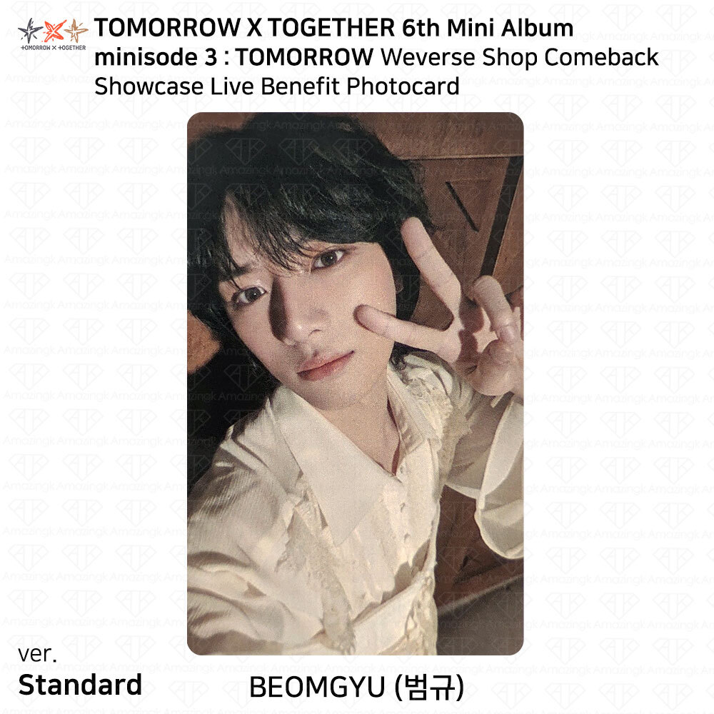 TXT minisode 3: TOMORROW Weverse Shop Comeback Showcase Live