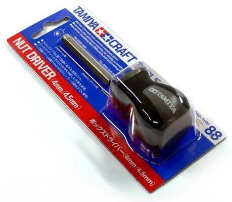 Tamiya 74088 Craft Tools Nut Driver (4mm/4.5mm)