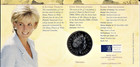 Scarce Princess Diana Pair Consecutively Numbered Memorial Set in mint condition — photo 7