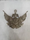 Rare Civil War Silver NG Helmet Plate 32nd New York