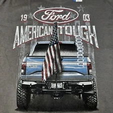 Ford Tshirt With Graphic Print On Back Size L