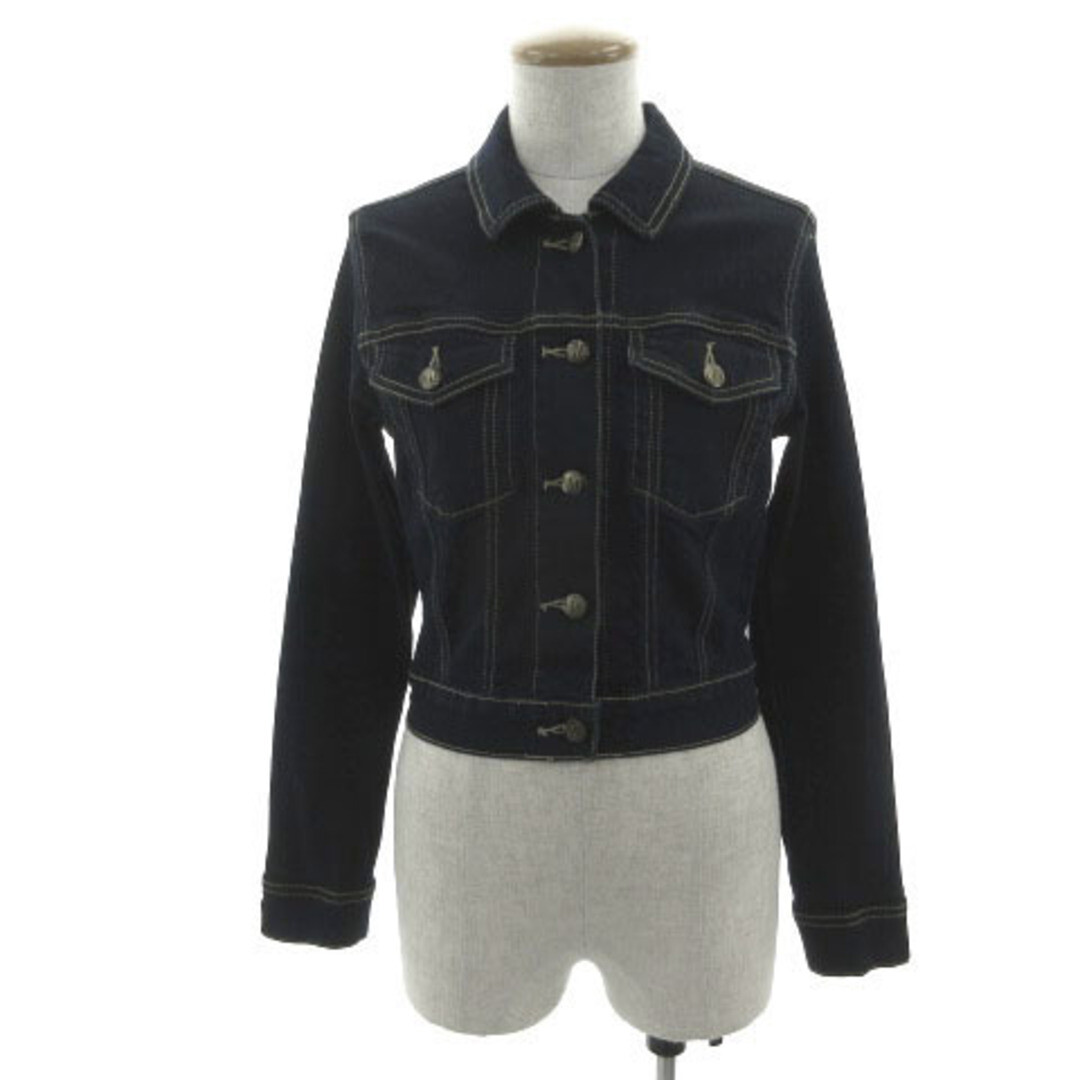 COCODEAL COCO DEAL Jacket G Jean Denim Cropped Length Cotton COCODEAL COCO DEAL Jacket G Jean Denim Cropped Length Cotton