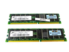 300679-B21 I GENUINE HP 1GB 2x 512MB DDR SDRAM DDR266/PC2100 ECC Memory Kit