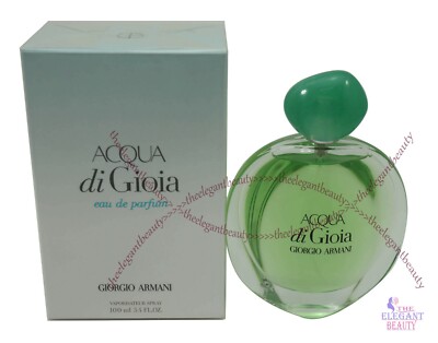 Acqua Di Gioia by Giorgio Armani 3.4 oz/100 ml EDP Spray for Women - New in Box