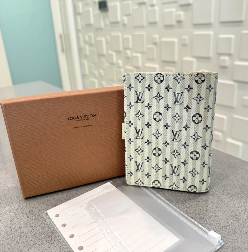 Подлинный новый LOUIS VUITTON мини Lin Croisette повестки дня PM паспорт чехол РЕДКАЯ - Изображение 2 из 4