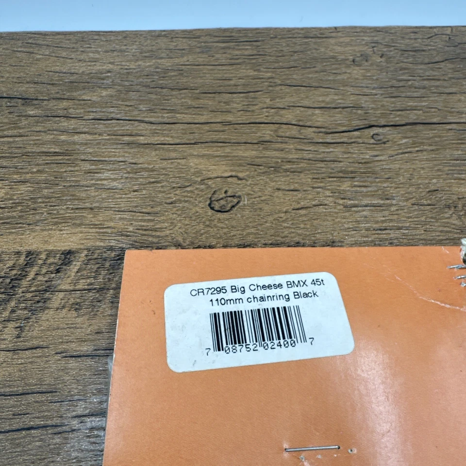 Big Cheese 45t 110mm Chainring BMX Mid School NEW NOS Black - Image 3 of 3