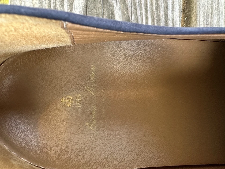 Zapato sin cordones Brooks Brothers azul marino talla 10 Foto 3 de 4