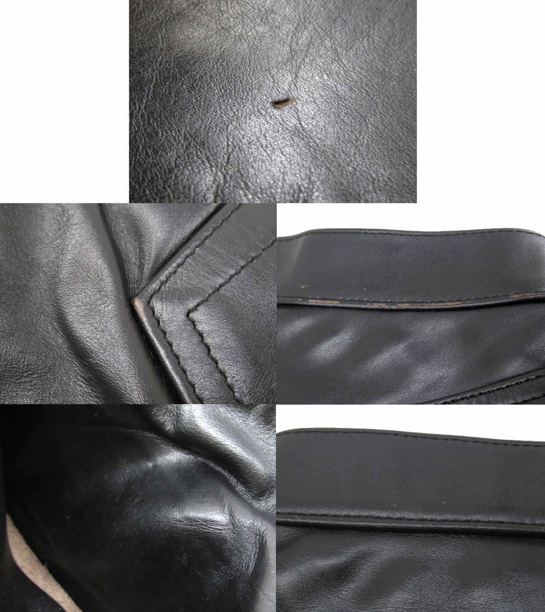 Used] THE REAL McCOY'S x HARLEY DAVIDSON Horsehide leather pants