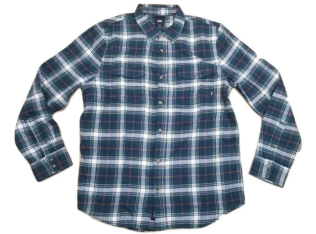 vans classic fit flannel