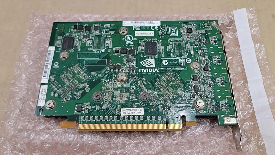 IBM NVIDIA QUADRO NVS 450 4-Port 512MB GDDR3 Graphics Card GPU 64Y9895 - Image 3 of 3