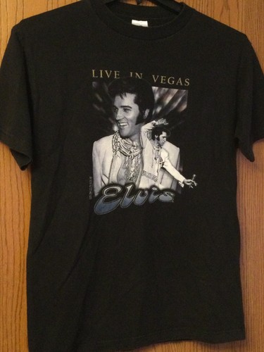 Elvis Presley - Black Shirt - M - AAA