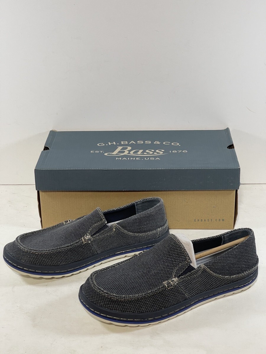 G.H. Bass & Co. Schooner Navy Boat Shoes Men display picture 3