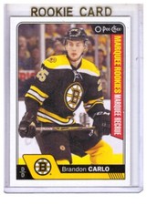 Brandon Carlo 2016-17 O-Pee-Chee Marquee Rookie Card #703
